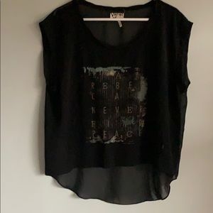 Rock n Roll Crop Top